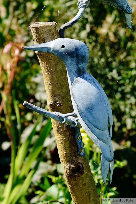 Woodpecker Sculpture, Walled Garden, Croome Park, Worcestershire