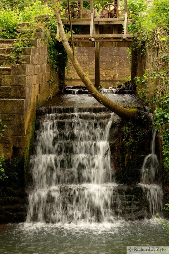 Waterfall, Corfe Castle Mill, Isle of Purbeck, Dorset