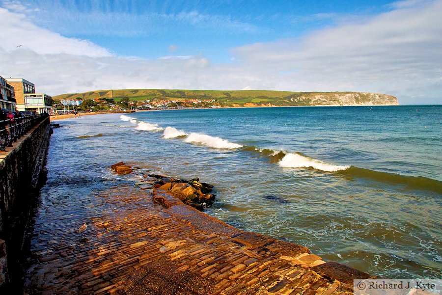 Swanage Seafront, looking north, Isle of Purbeck, Dorset