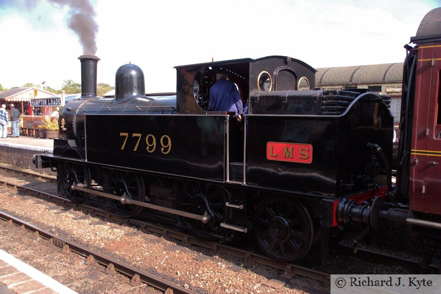 LMS Class 1F no. 7799, Hampton Loade, Severn Valley Railway