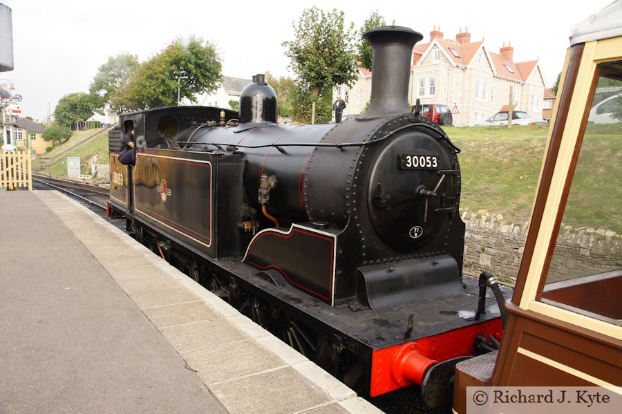 SR M7 class no. 30053 at Swanage Railway Station