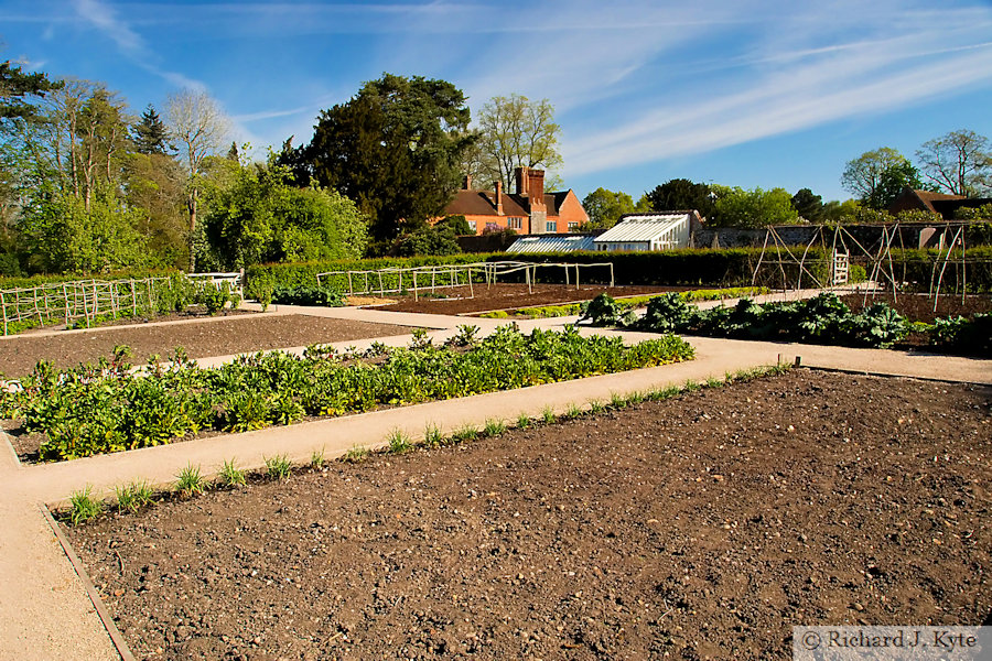 Kitchen Garden, Baddesley Clinton, Warwickshire