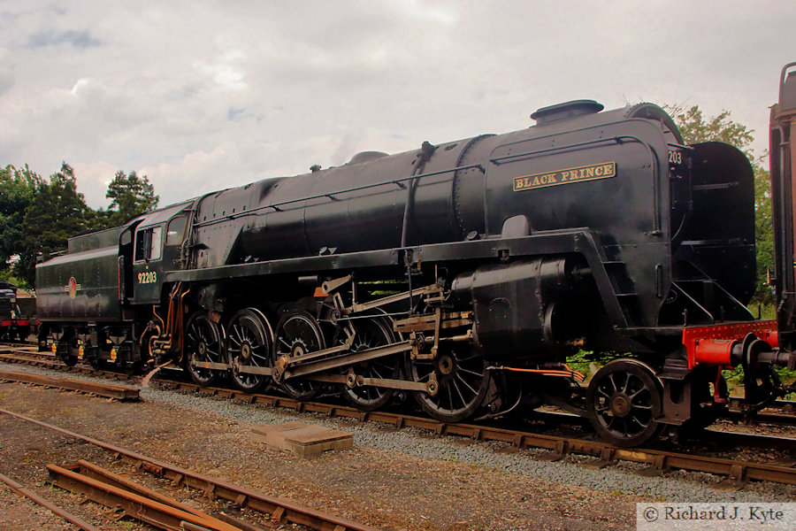BR Standard 9F no. 92003 Black Prince at Toddington, Gloucestershire Warwickshire Railway "Cotswold Festival of Steam 2022"