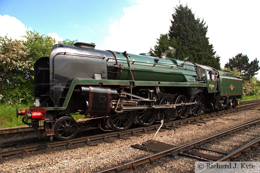 BR Class 9F no. 92214, Toddington, Gloucestershire Warwickshire Railway