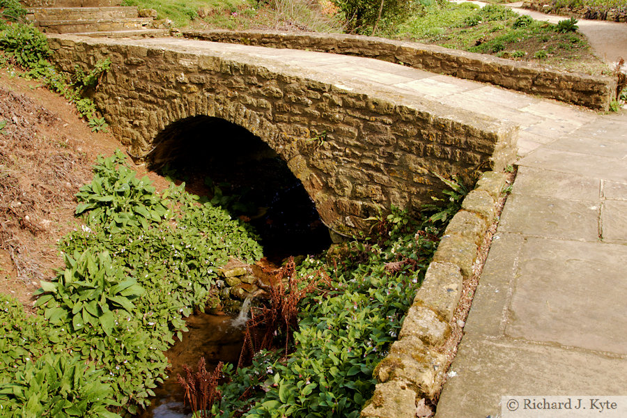 Bridge, The Long Walk, Hidcote Manor Garden, Gloucestershire