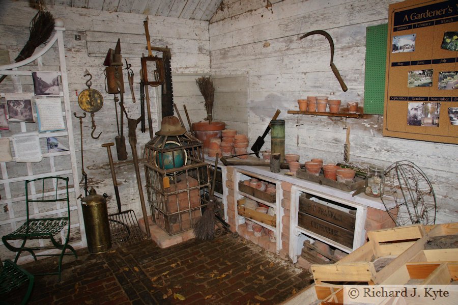 Lawrence Johnston's Toolshed, Hidcote Manor Garden, Gloucestershire