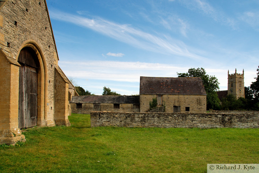 Looking East, Middle Littleton Tithe Barn, Worcestershire