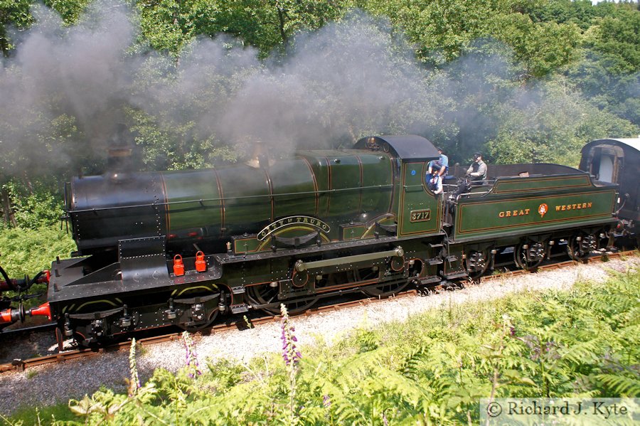 GWR "City" Class no 3717 "City of Truro" at Upper Forge, Dean Forest Railway