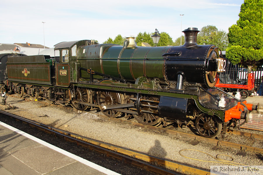 GWR 43XX no. 7325 at Kidderminster, Severn Valley Railway Autumn Gala 2022