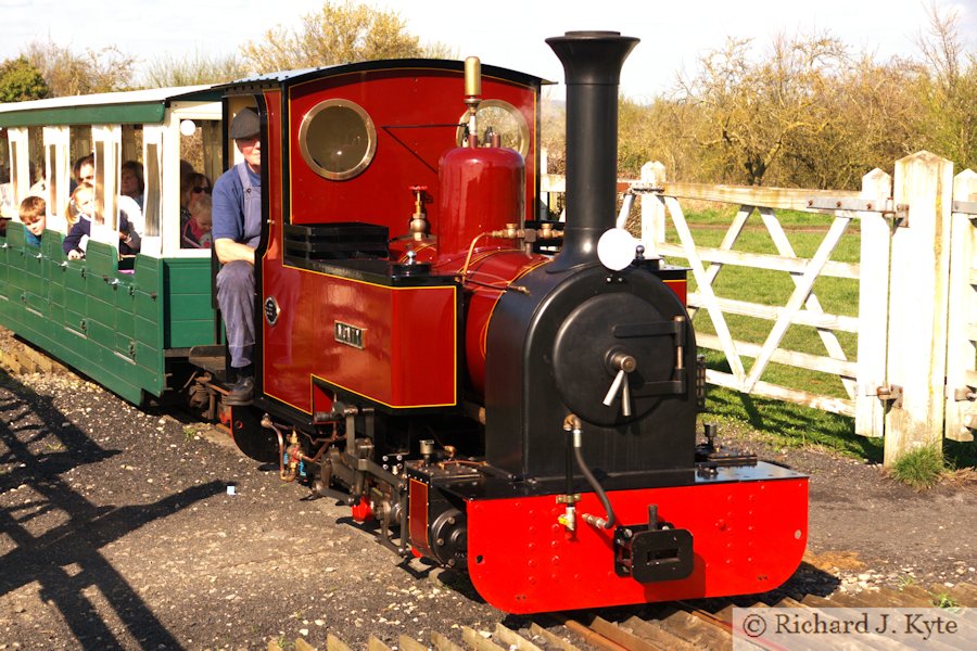 Exmoor Steam Railway No. 300 "Monty", Evesham Vale Light Railway