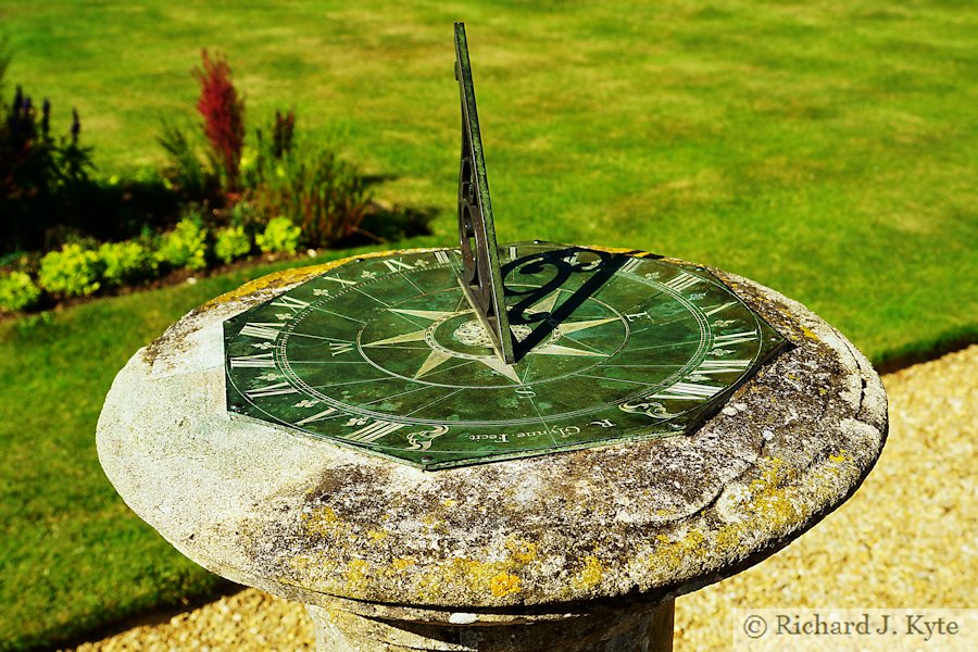 Sundial, Canons Ashby Gardens, Northamptonshire