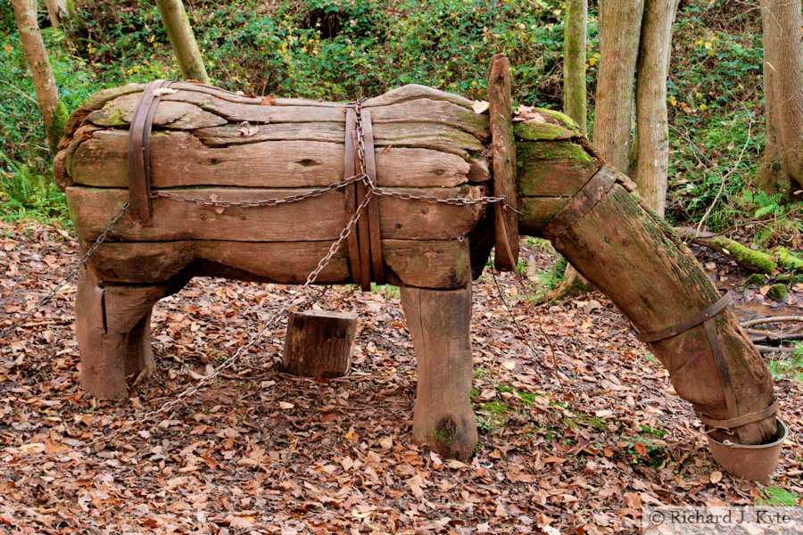 Horse Sculpture, Brockhampton Estate, Herefordshire
