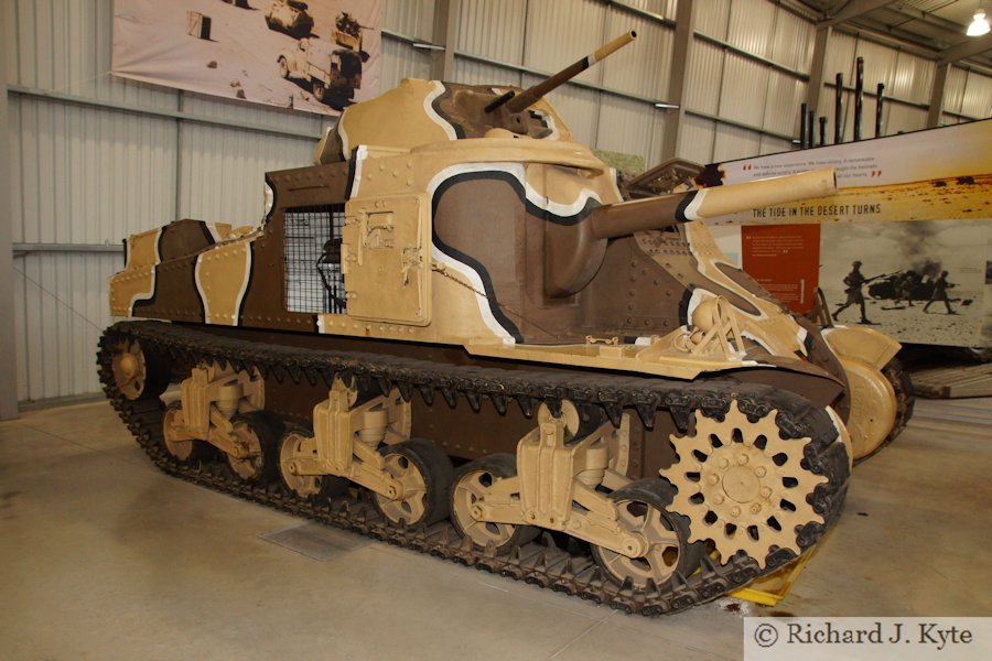 Grant Medium M3 Tank, Bovington Tank Museum, Dorset
