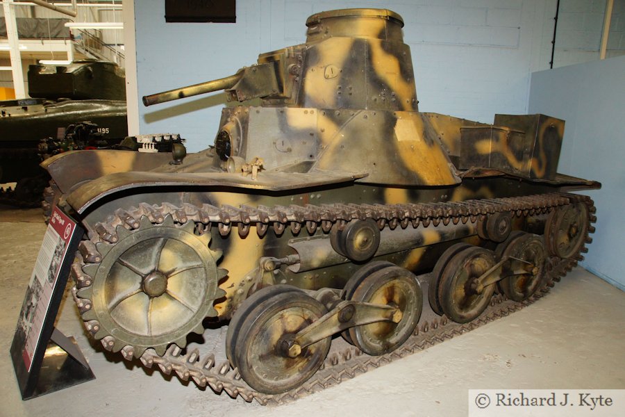 Japanese Light Tank Type 95 Ha-Go, Bovington Tank Museum, Dorset