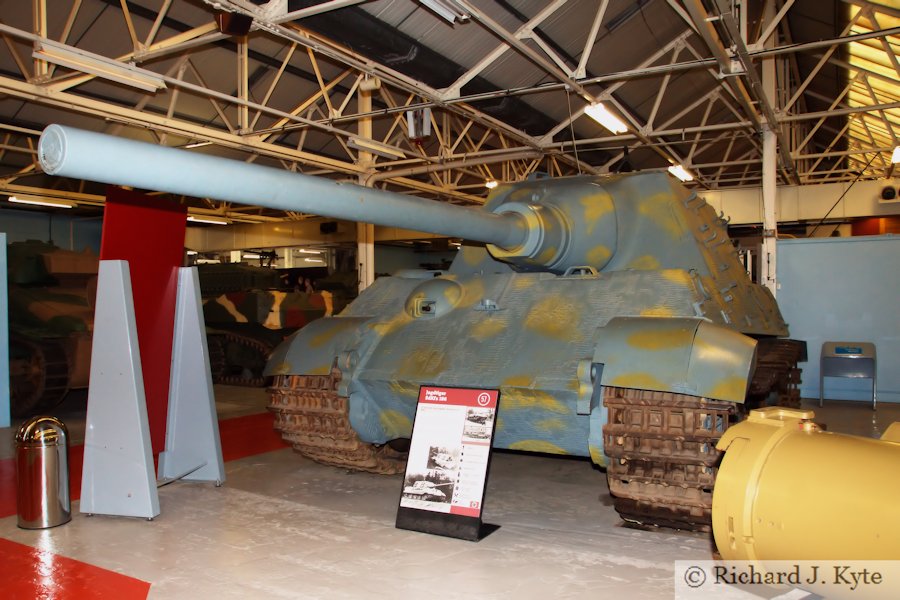 German Jadgtiger SdKfz 186 Tank, Bovington Tank Museum, Dorset