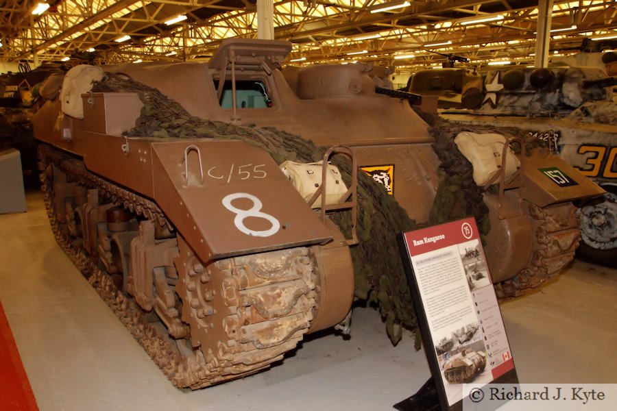 Ram Kangaroo Armoured Personnel Carrier, Bovington Tank Museum, Dorset
