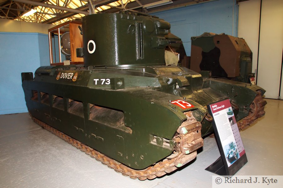 Matilda Canal Defence Light Tank, Bovington Tank Museum, Dorset