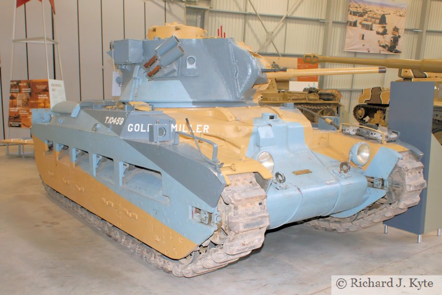 Matilda II Infantry Tank MK II A12, Bovington Tank Museum, Dorset