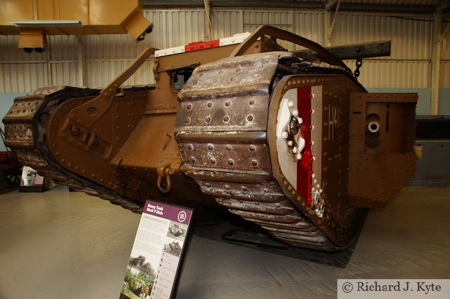 British MK V Male Heavy Tank, Bovington Tank Museum, Dorset