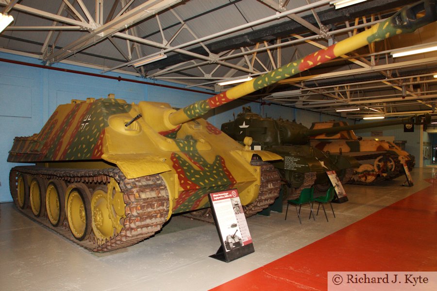 German 88mm Panzerjager Jagdpanther, SDKFZ 173, Bovington Tank Museum, Dorset