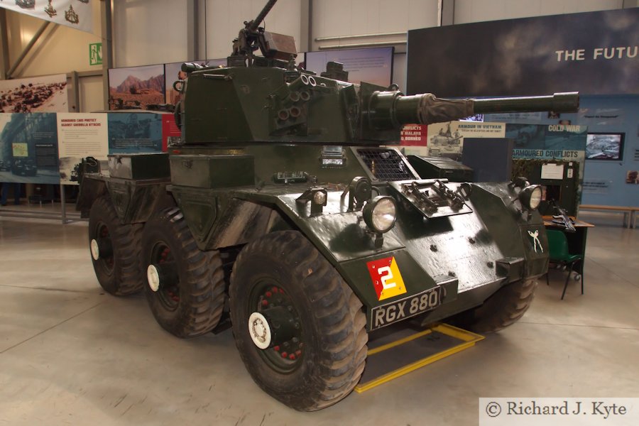 Saladin Armoured Car, Bovington Tank Museum, Dorset