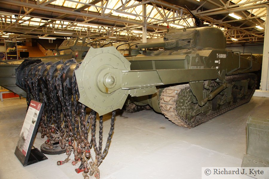 Sherman V Crab, Bovington Tank Museum, Dorset