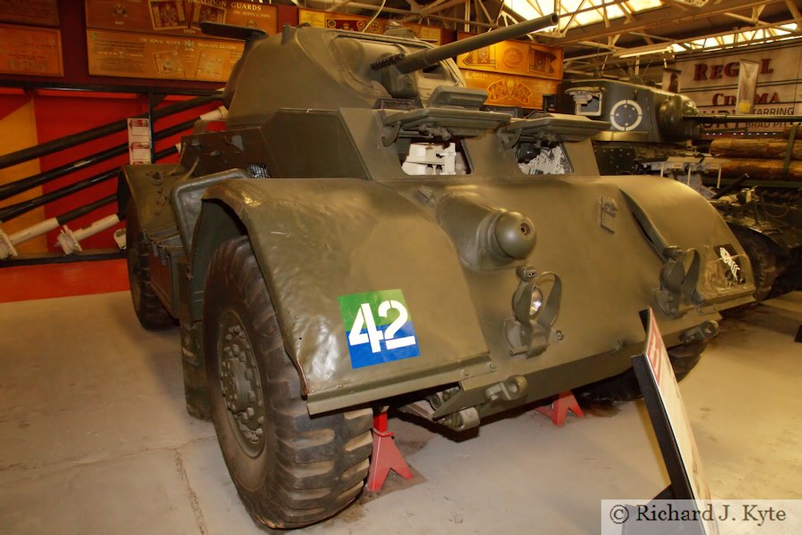 British T17E1 Staghound Armoured Car, Bovington Tank Museum, Dorset