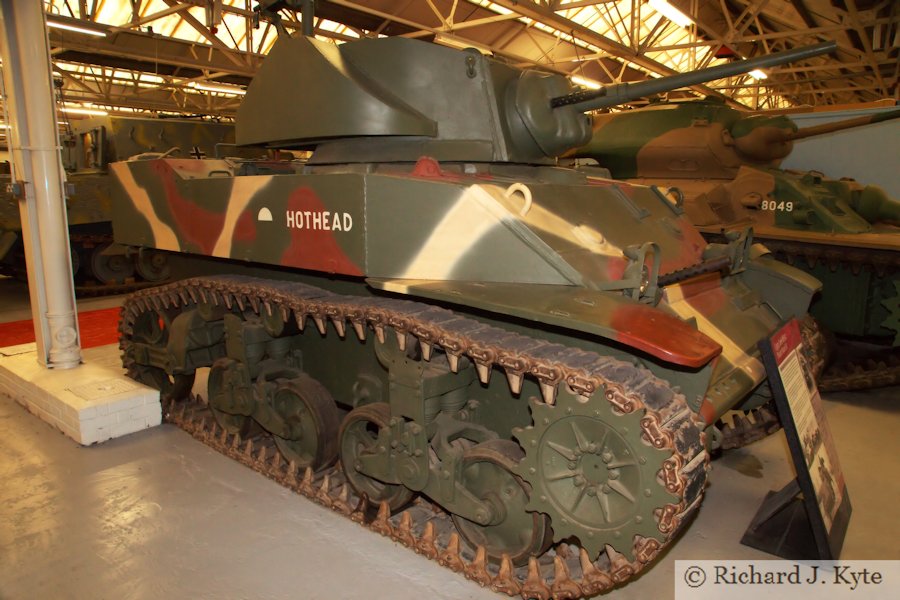 American Light Tank M5A1 Stuart MK VI, Bovington Tank Museum, Dorset