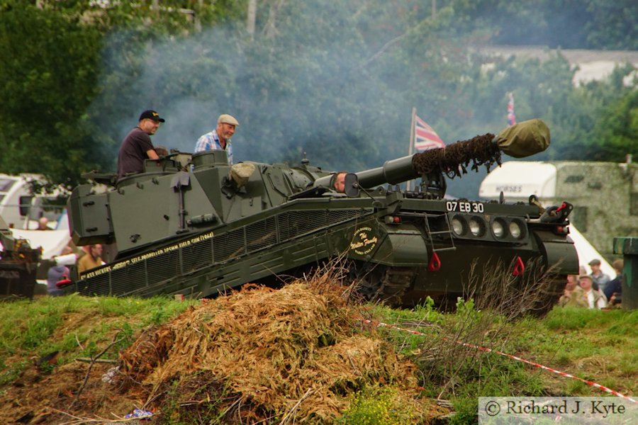 Vickers Abbot Self-Propelled Gun (07 EB 30), Wartime in the Vale 2018