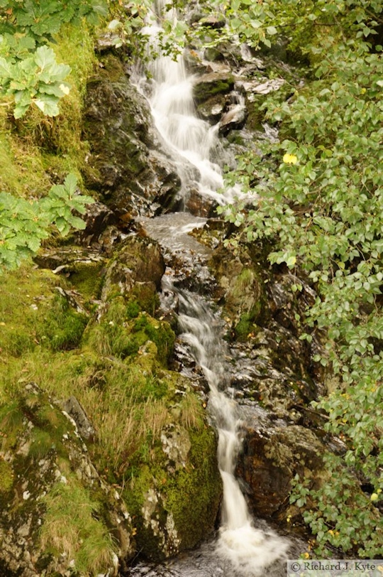 Waterfall, Garreg-ddu Reservoir, The Elan Valley, Powys, Wales