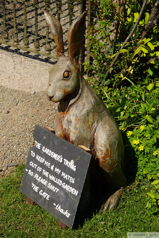 Hare(?) Sculpture, Berrington Hall, Herefordshire