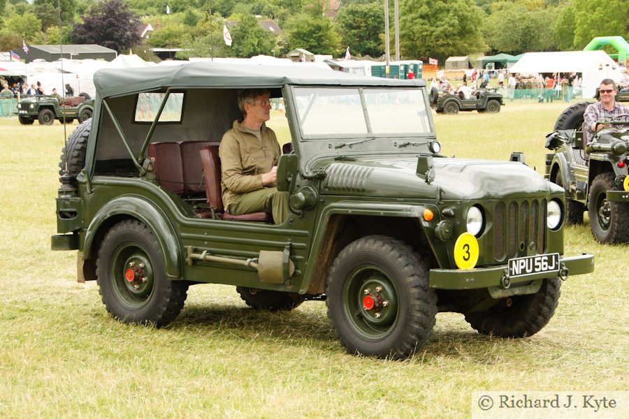 Exhibit Green 54 - Austin Champ (NPU 56J),  Wartime in the Vale 2015