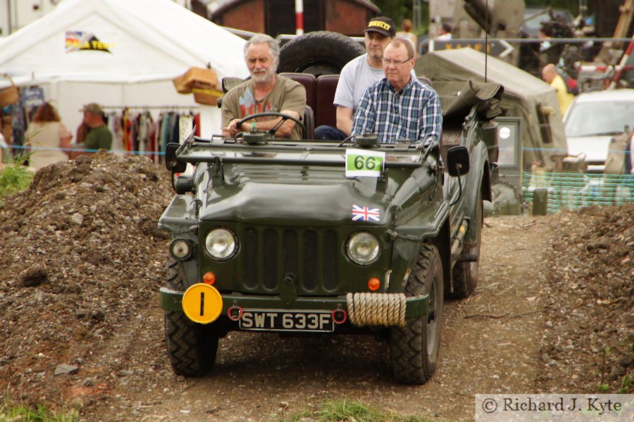 Exhibit Green 66 - Austin Champ (SWT 633F),  Wartime in the Vale 2015