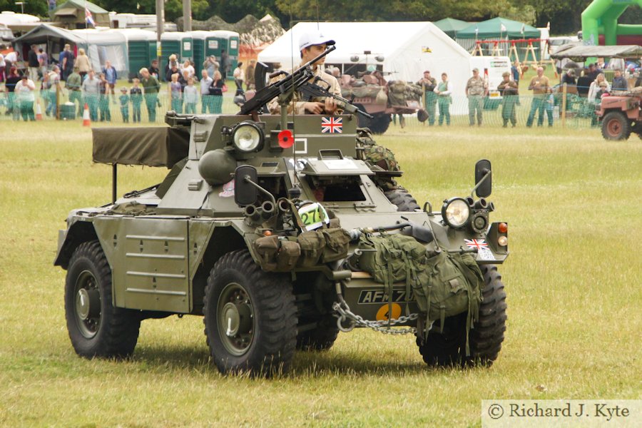 Exhibit Green 99 - Daimler Ferret (AFM 701A), Wartime in the Vale 2015