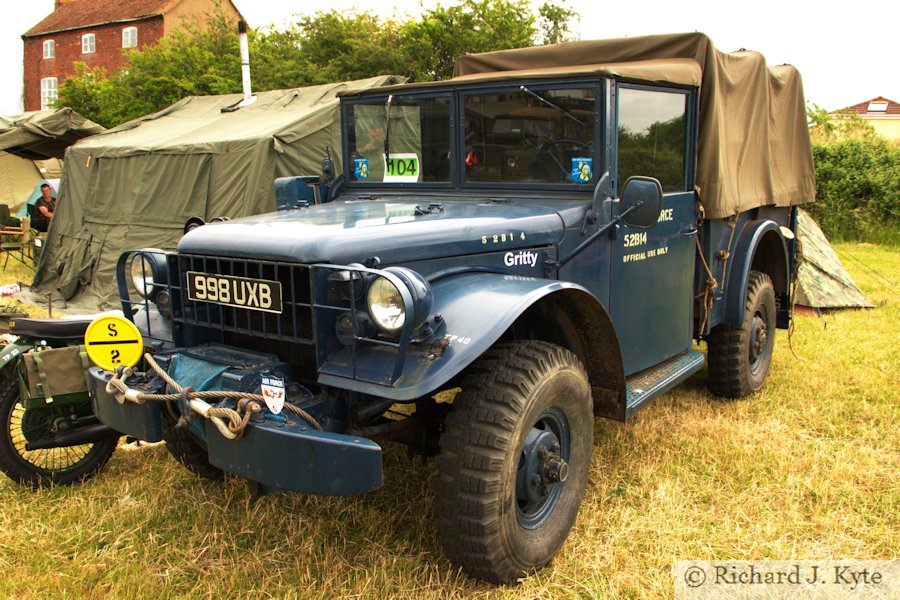 Exhibit Green 104 - Dodge M37 (998 UXB), Wartime in the Vale 2015