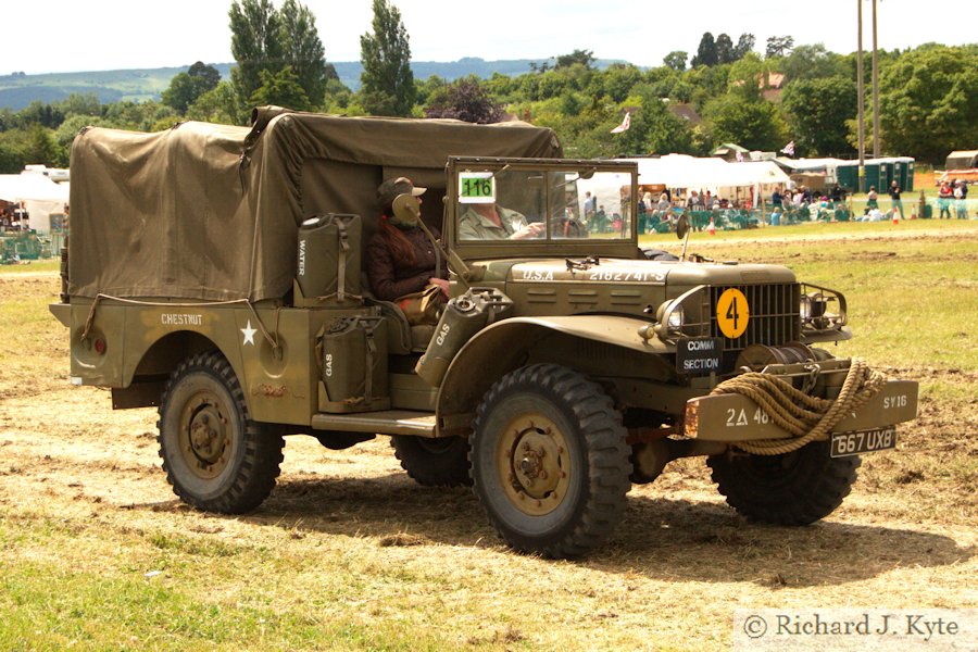 Exhibit Green 116 - Dodge WC52 (667 UXB), Wartime in the Vale 2015