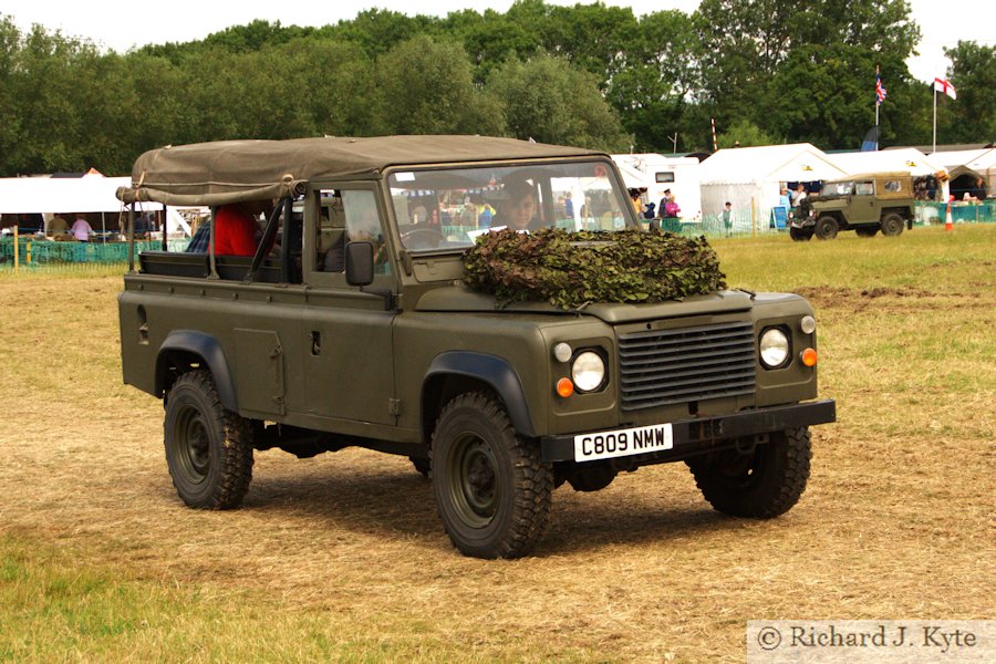 Exhibit Green 227 - Land Rover 110 Defender (C809 NMW), Wartime in the Vale 2015