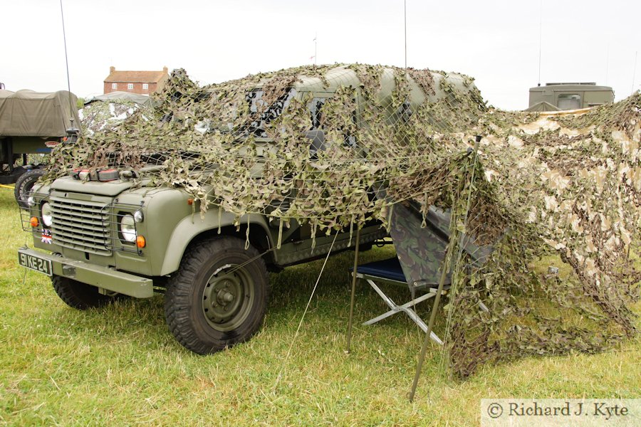 Exhibit Green 229 - Land Rover 110 Defender (91 KE 24), Wartime in the Vale 2015