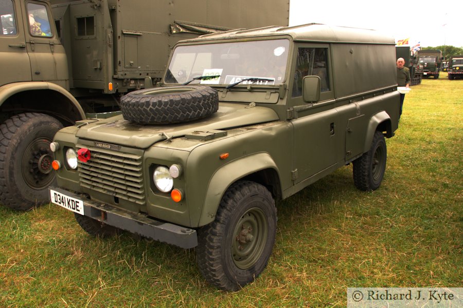 Exhibit Green 230 - Land Rover 110 Defender (D341 KDE), Wartime in the Vale 2015