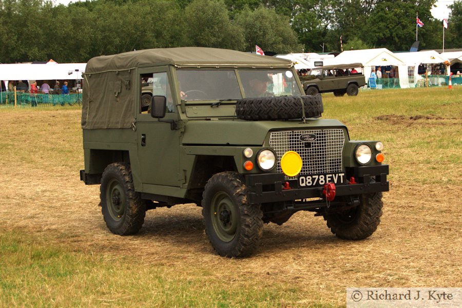Exhibit Green 246 - Land Rover Lightweight (Q878 FVT), Wartime in the Vale 2015