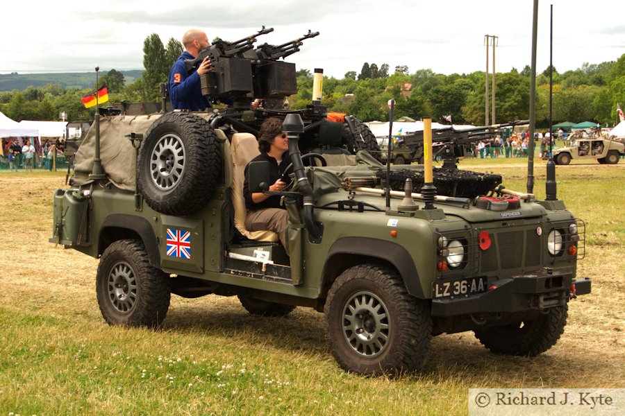 Exhibit Green 263 - Land Rover WMIK (LZ 36 AA), Wartime in the Vale 2015
