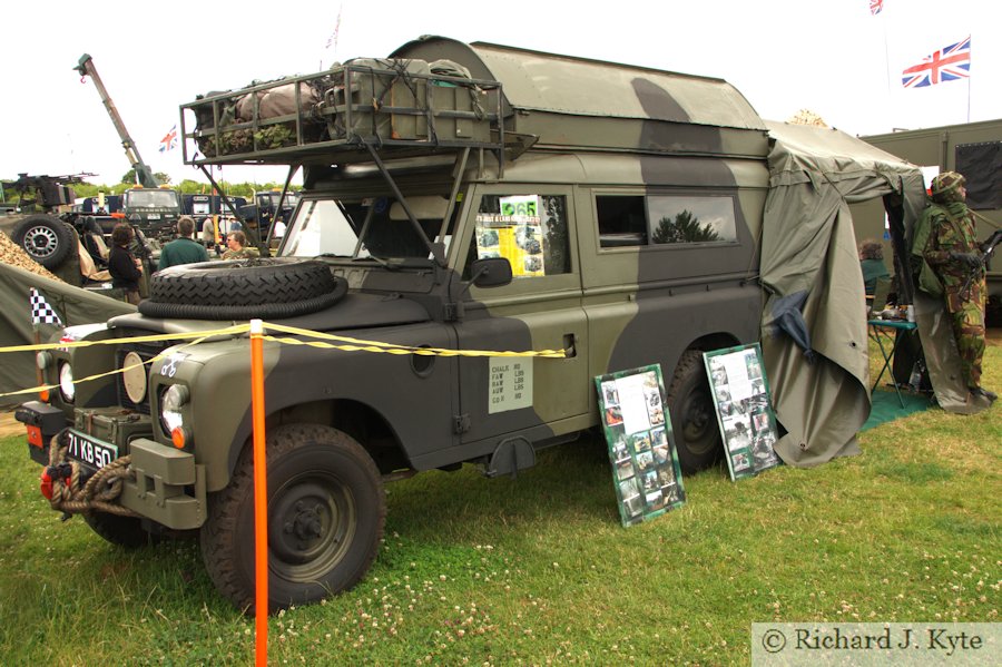 Exhibit Green 265 - Land Rover Tactical Command Post (71 KB 50), Wartime in the Vale 2015