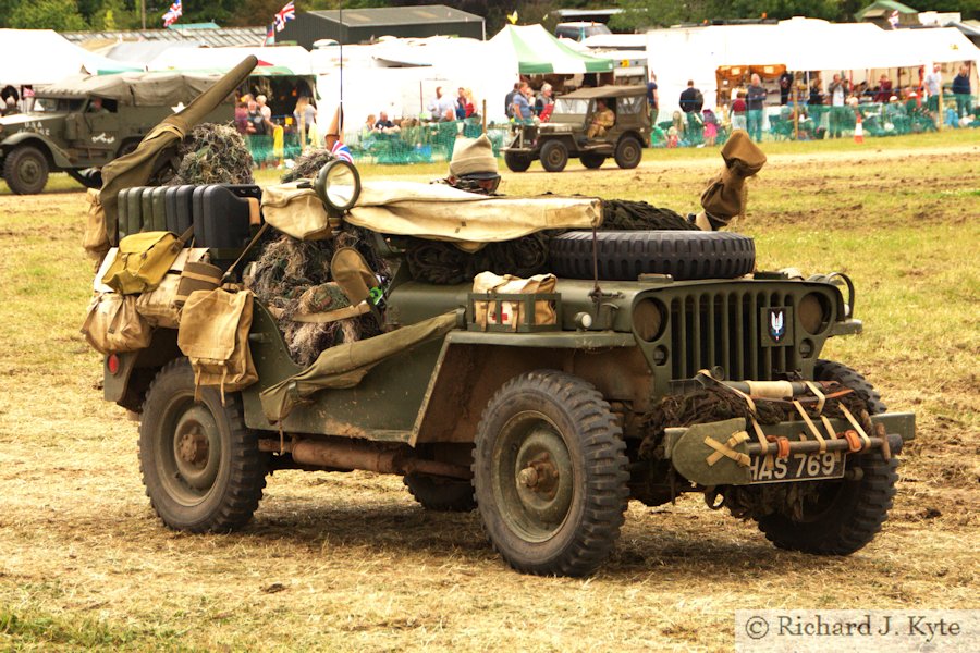 Exhibit Green 346 - Willys MB (HAS 769), Wartime in the Vale 2015