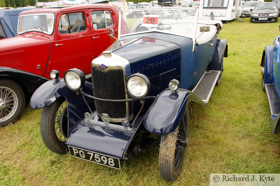Exhibit Red 28 - Riley MR IV Tourer (PG 7598), Wartime in the Vale 2015