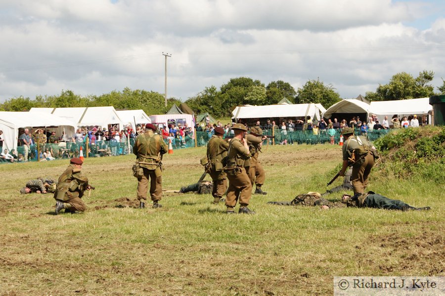 German Surrender, The Battle, Wartime in the Vale 2015