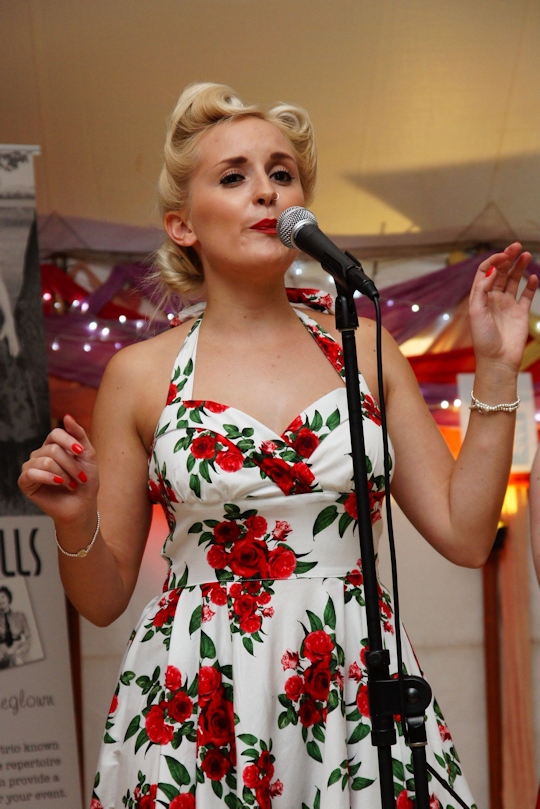 Hayley Yates, The D-Day Dolls, Wartime in the Vale 2015