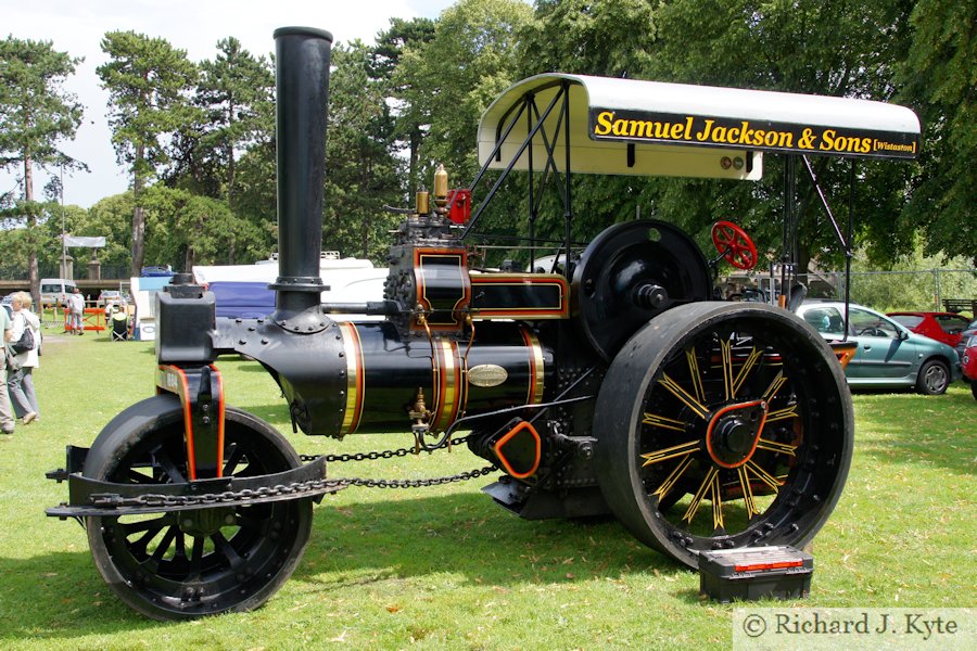 Fowler Traction Engine ("Samuel Jackson and Sons"), Evesham Riverside Vintage Show 2012