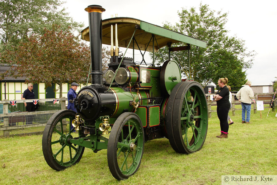 William Tasker & Sons "The Little Giant" Tractor Engine, Evesham Vale Light Railway Heritage Transport Gala 2021