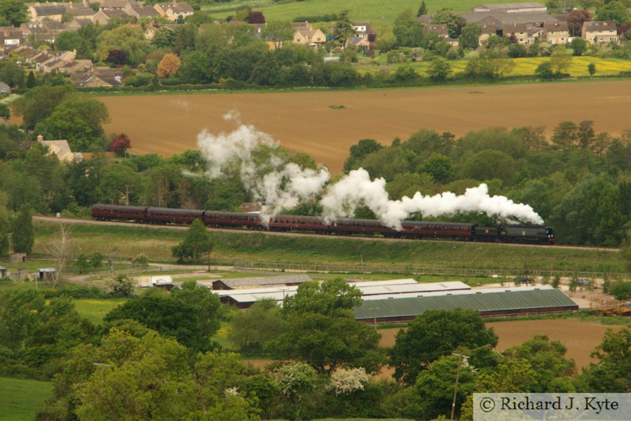 SR West Country class no. 34092 Wells on Chicken Curve,  Gloucestershire Warwickshire Railway 