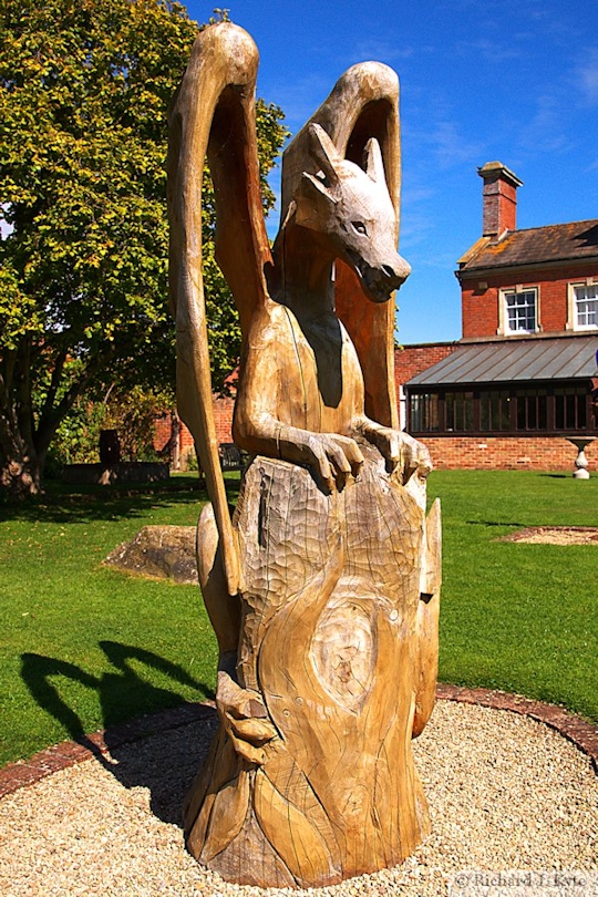 Dragon, 2010 by Neil Gow, Nature in Art, Gloucestershire